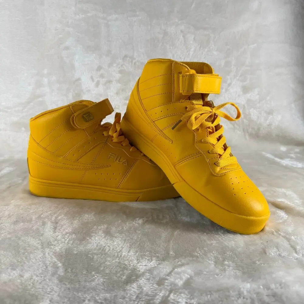 Fila Vulc 13 Tonal Sneakers Men's Size 9 CM00077-701 Citrus Athletic Shoes